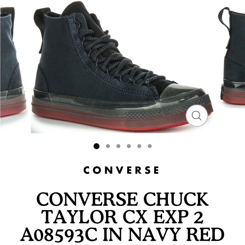 Converse Chuck Taylor CX EXP 2 Men's Shoes - Black and Red